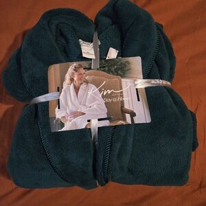Dark Green Stay at Home Robe